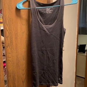 Gray American eagle tank top